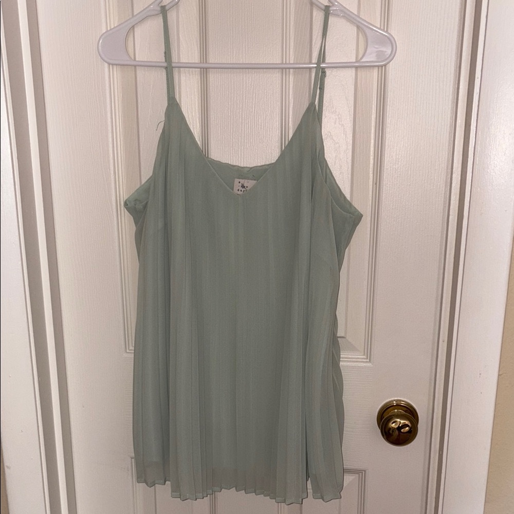 A New Day Mint Green Relaxed Camisole